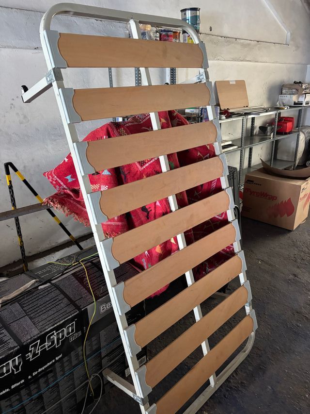 Somier metálico y de madera