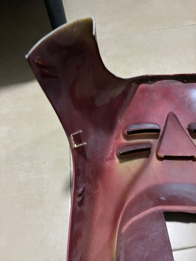 Frontal Piaggio Typhoon Negro