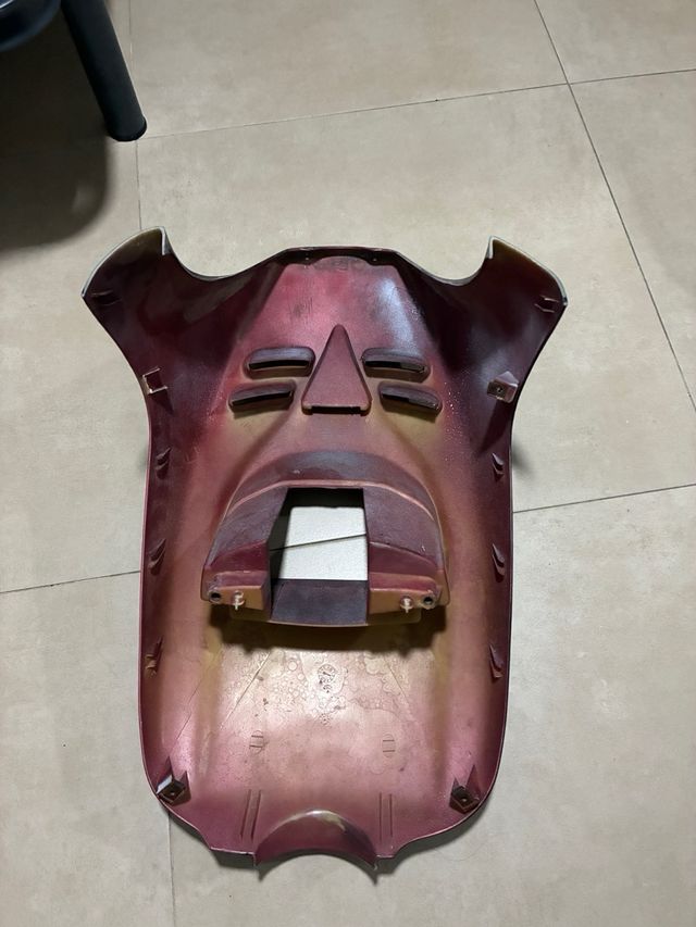 Frontal Piaggio Typhoon Negro