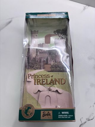Scatola Barbie Princess of Ireland Vuota
