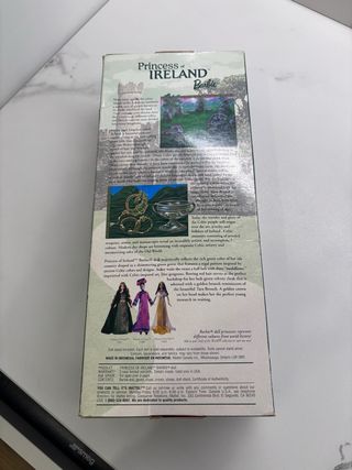 Scatola Barbie Princess of Ireland Vuota