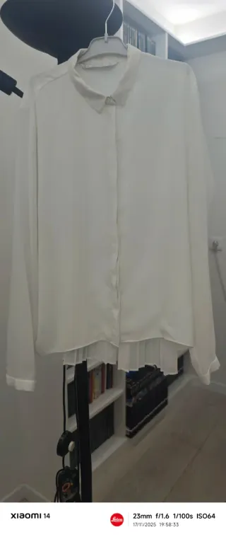 Camisa blanca Zara Trafaluc