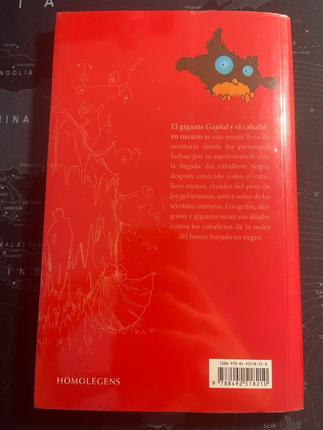 El gigante Ganfal y el caballero oscuro