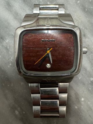 Reloj Nixon “The Player” wood Madera Marrón Plata