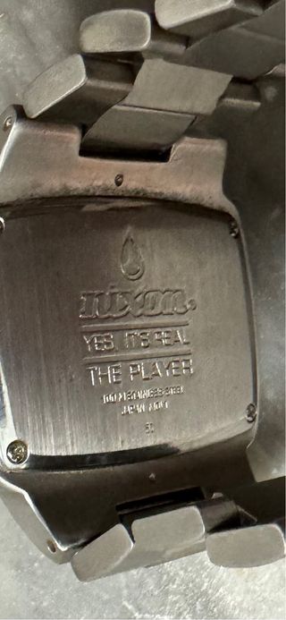 Reloj Nixon “The Player” wood Madera Marrón Plata