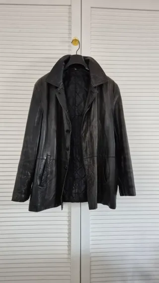 Chaquetón polipiel caballero