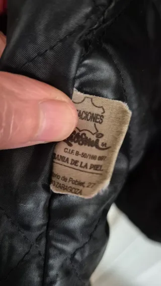 Chaquetón polipiel caballero