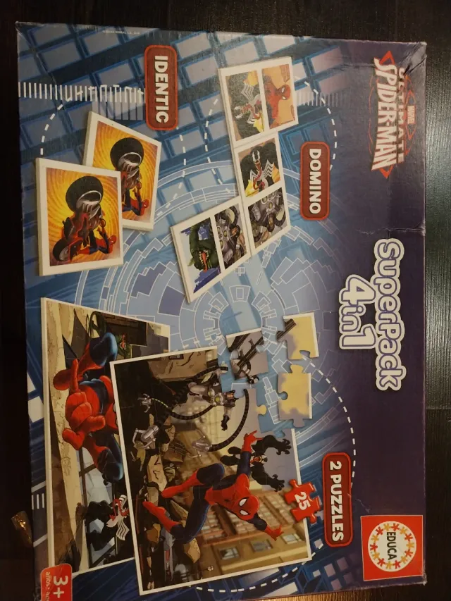 SuperPack 4 en 1 Spiderman Educa