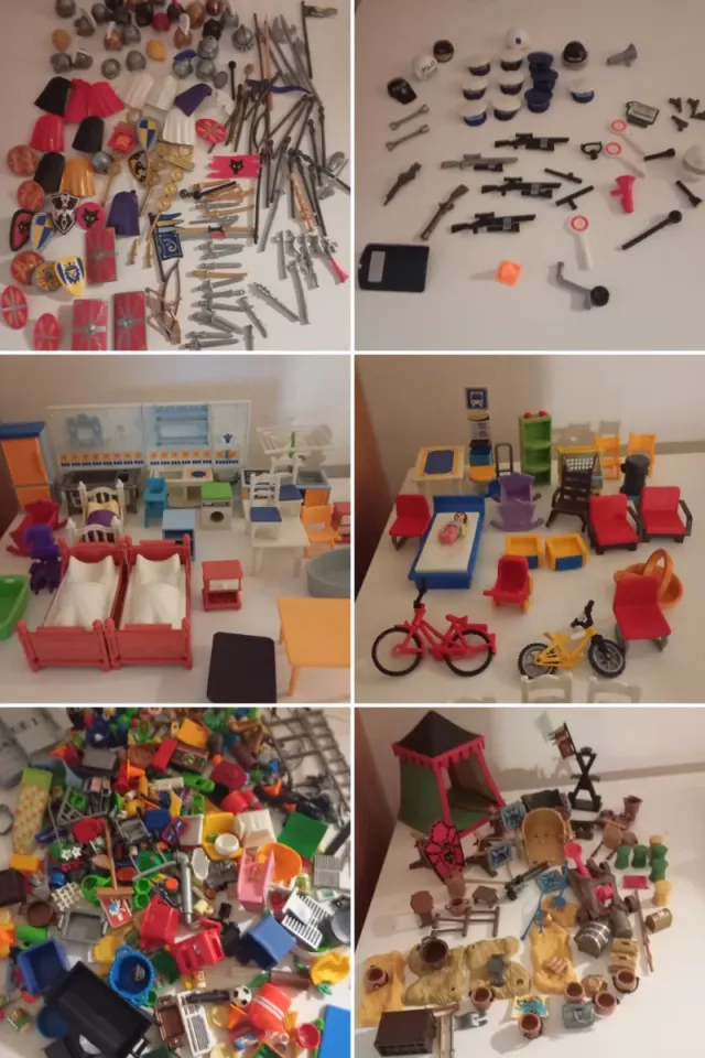 Lote Playmobil Figuras Variadas y complementos