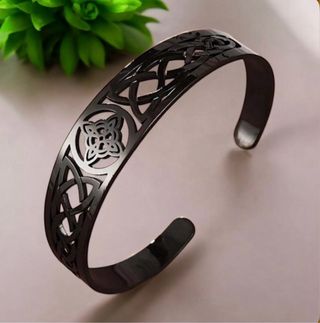 Pulsera Nudo de Bruja Plata
