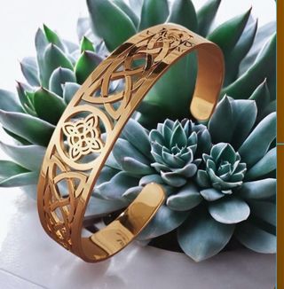 Pulsera Nudo de Bruja Plata