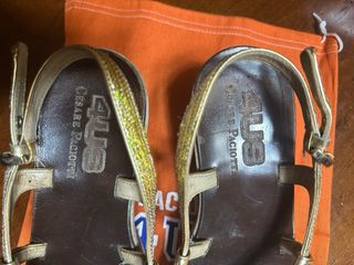 Sandali Paciotti Paiette Zeppa Scamosciata