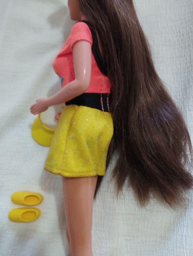 Barbie 1993 Glitter Hair barbie Vintage años 90