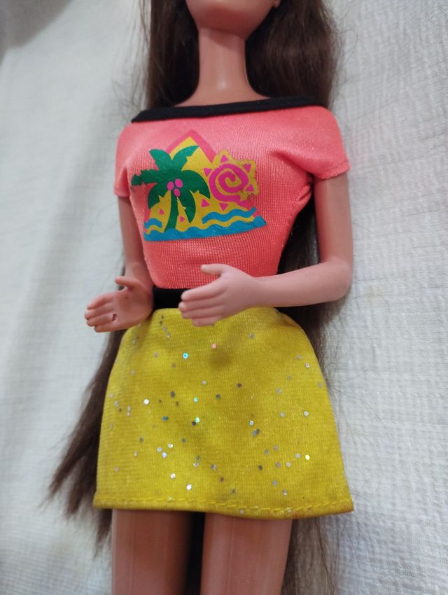 Barbie 1993 Glitter Hair barbie Vintage años 90