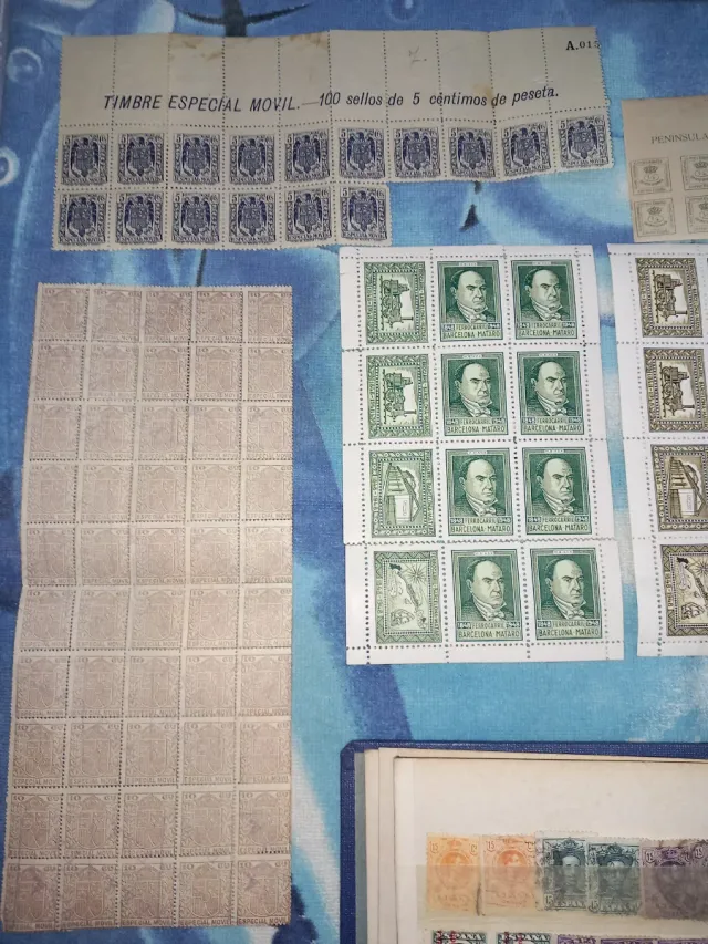 Lotto di francobolli antichi