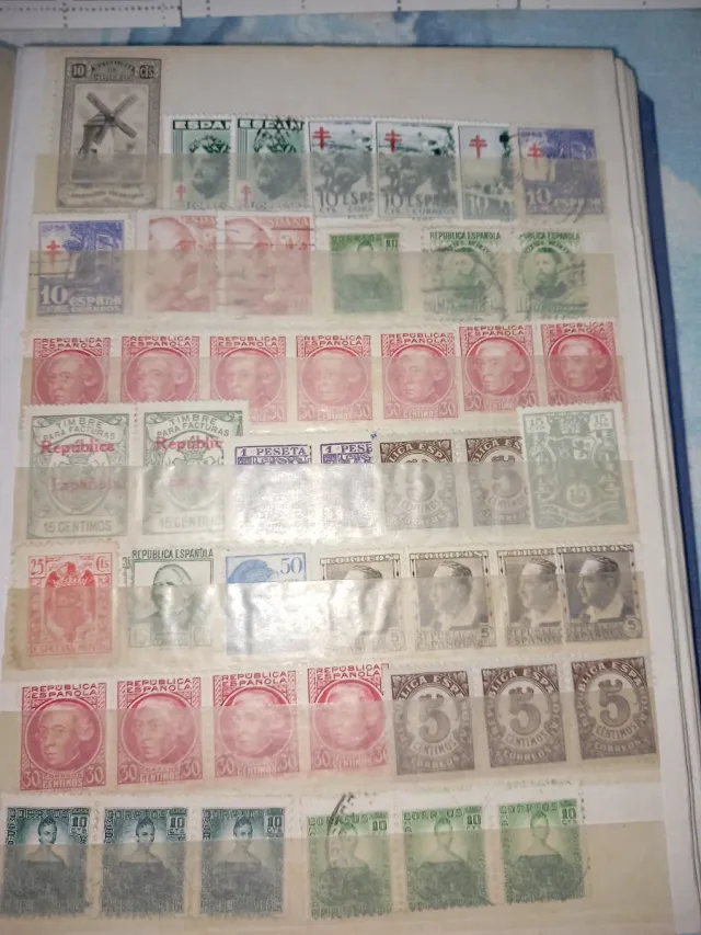 Lotto di francobolli antichi