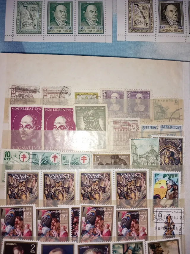 Lotto di francobolli antichi