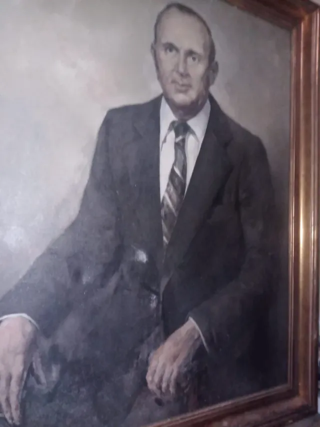 Cuadro Retrato Hombre Clásico