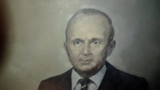 Cuadro Retrato Hombre Clásico