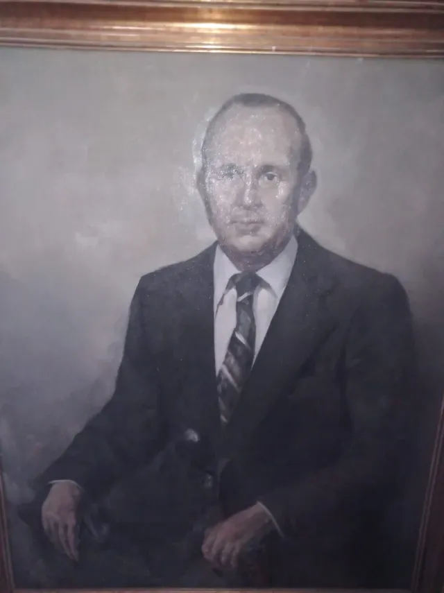 Cuadro Retrato Hombre Clásico