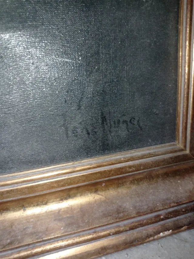 Cuadro Retrato Hombre Clásico