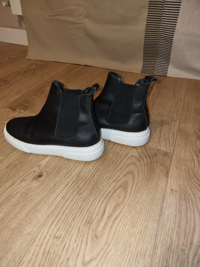 Botas Chelsea Mujer Negras