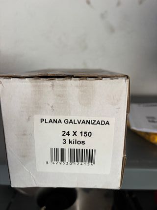 Puntas de Hierro Camacho 3 Kilos