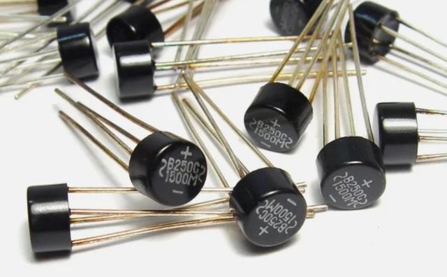 Puente Rectificador B250C1500 bolsas 25 unidades.