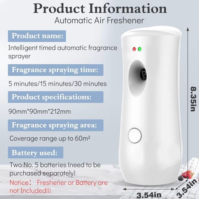 Dispensador de ambientador automático