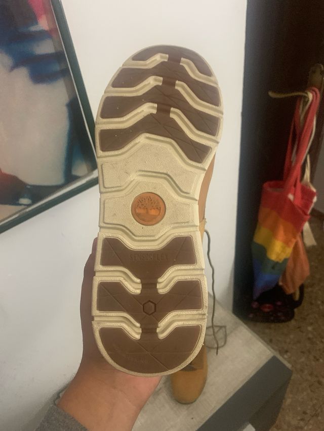 Botas Timberland Beige y Marrón