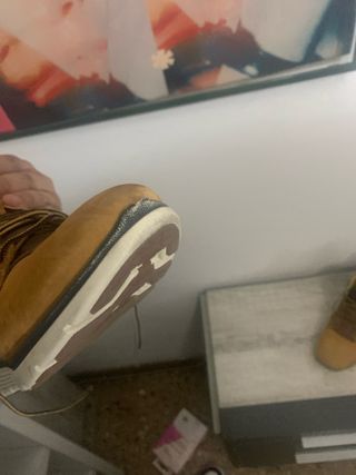 Botas Timberland Beige y Marrón