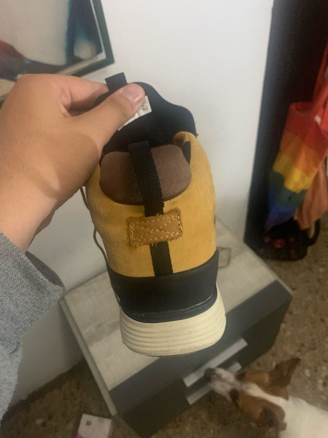 Botas Timberland Beige y Marrón