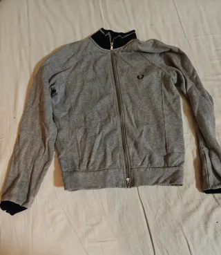 Felpa Fred Perry Grigia S