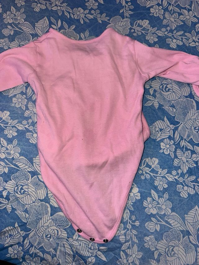 Body Bout'chou rosa oso