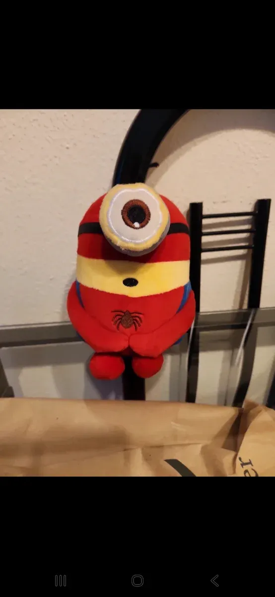 Peluche Minion Spiderman