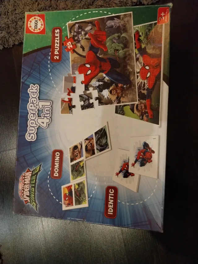SuperPack 4 en 1 Spiderman Educa