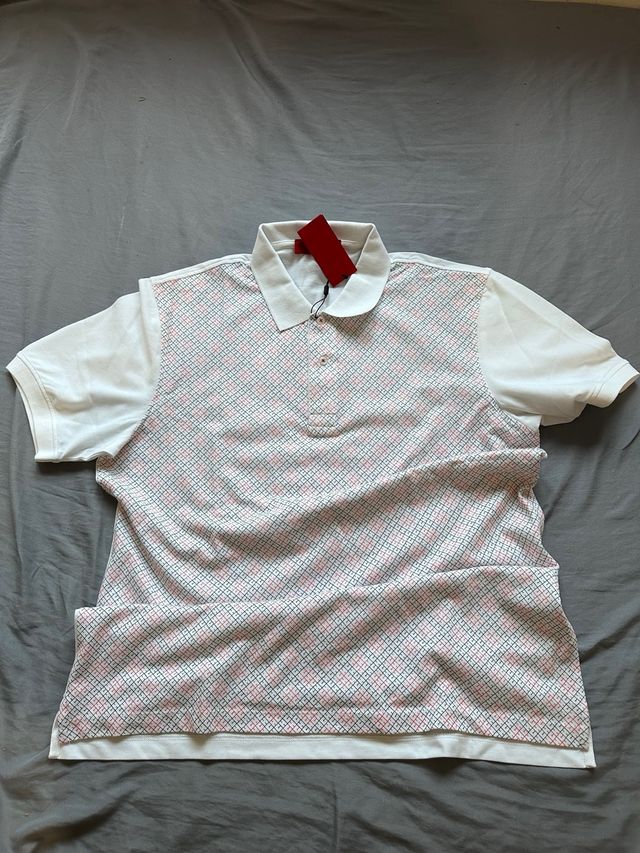 Camiseta Polo Estampada