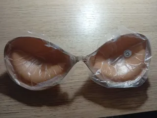 Sujetador Adhesivo Push-Up Beige