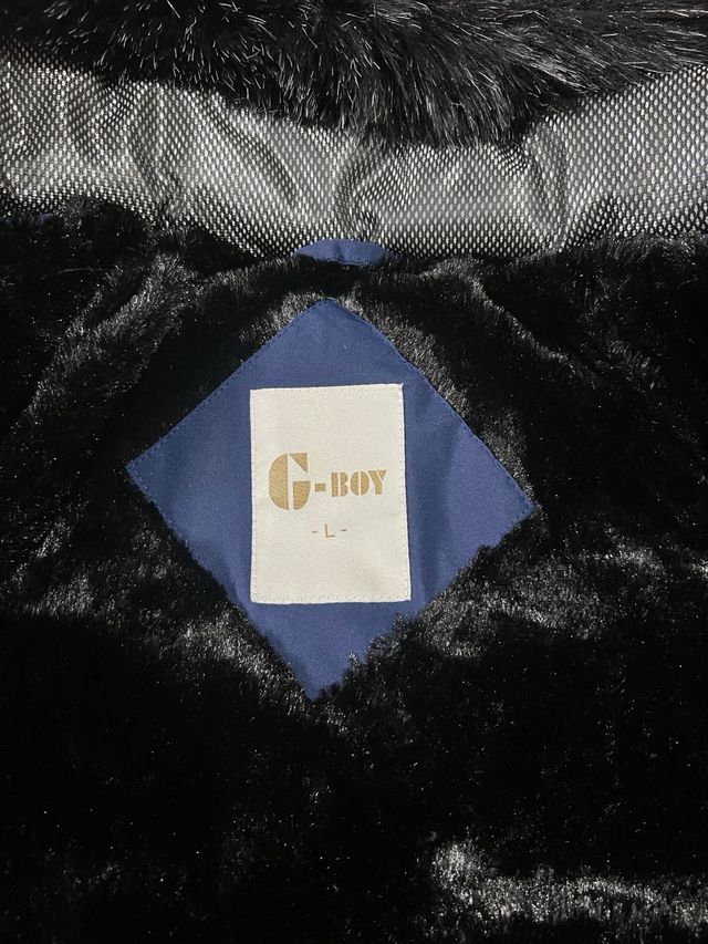 Abrigo Cazadora Niño Talla L Azul Nuevo