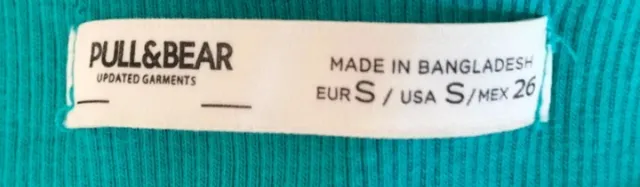 Top azul de tirantes