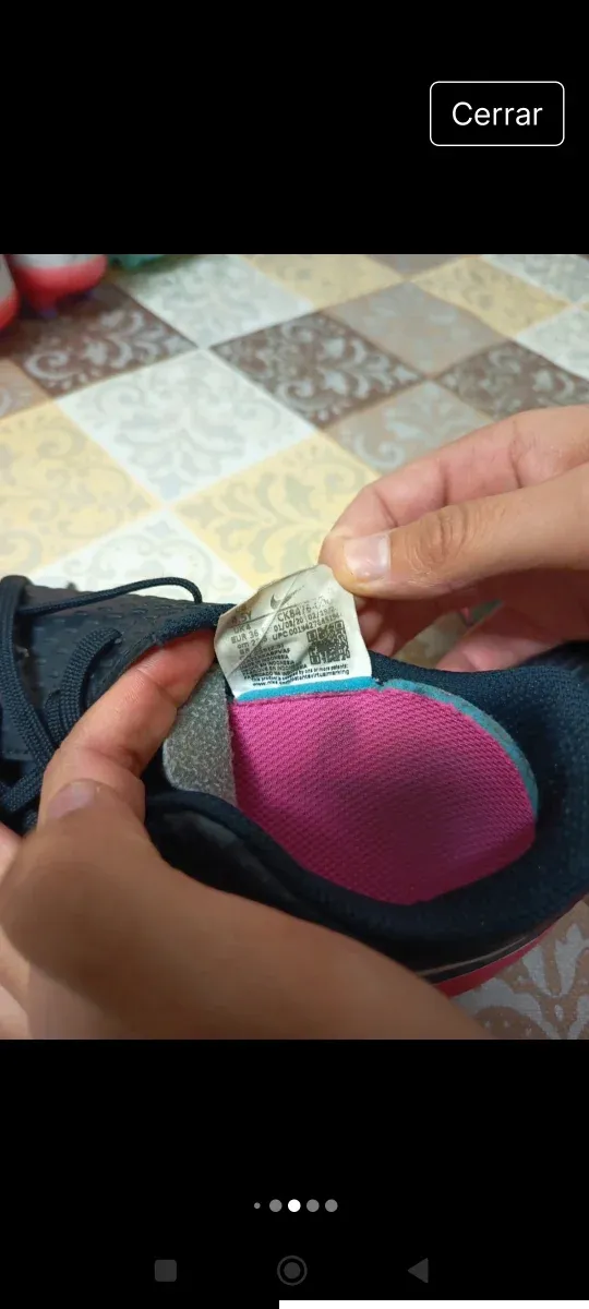 Adidas F50 Botas Fútbol Negras y Rosas