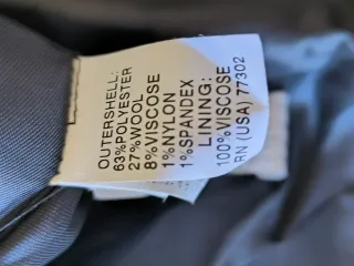 Chaqueta Zara Tweed Negra y Gris