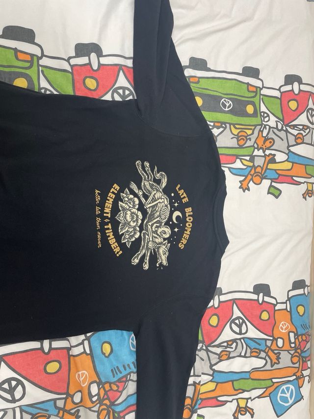 Sudadera Negra Element