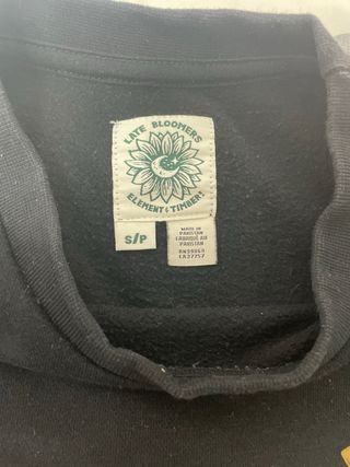 Sudadera Negra Element