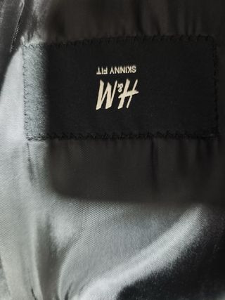 Blazer elegante gris oscuro