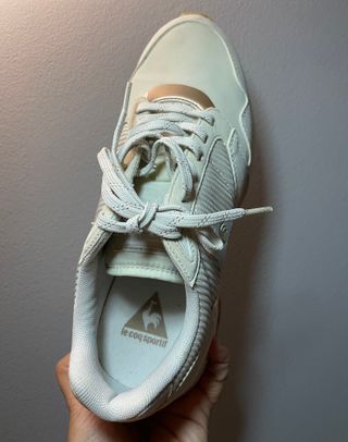 Le Coq Sportif Omega X Metallic Beige/Oro