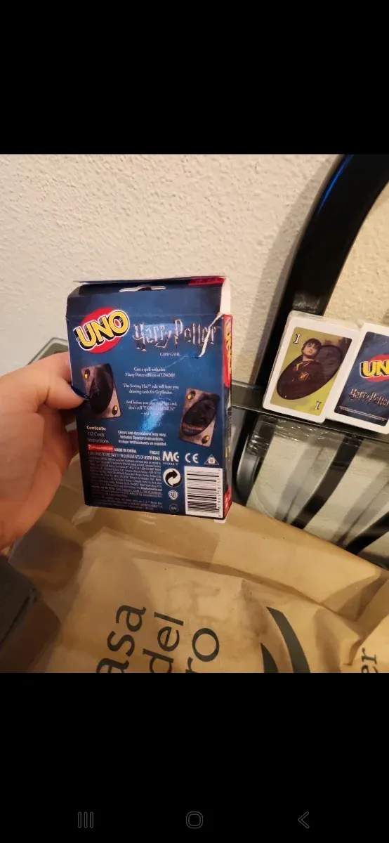 UNO Harry Potter Juego de Cartas