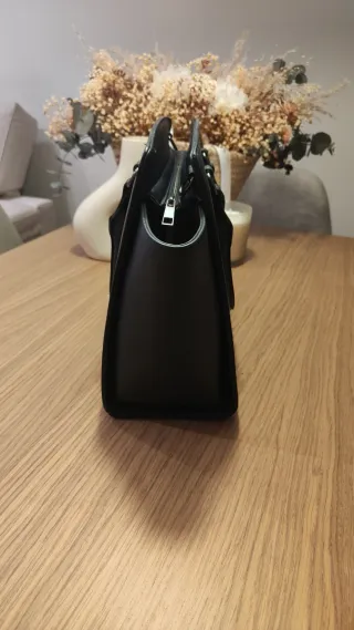 Bolso de mano azul marino