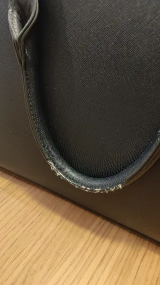 Bolso de mano azul marino