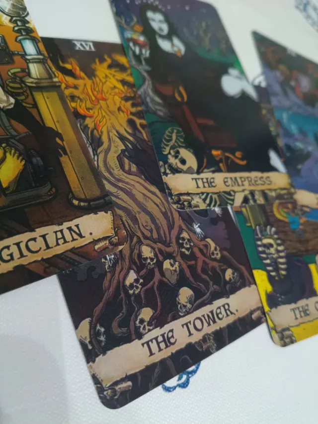 Baraja de Tarot Temática Terror
